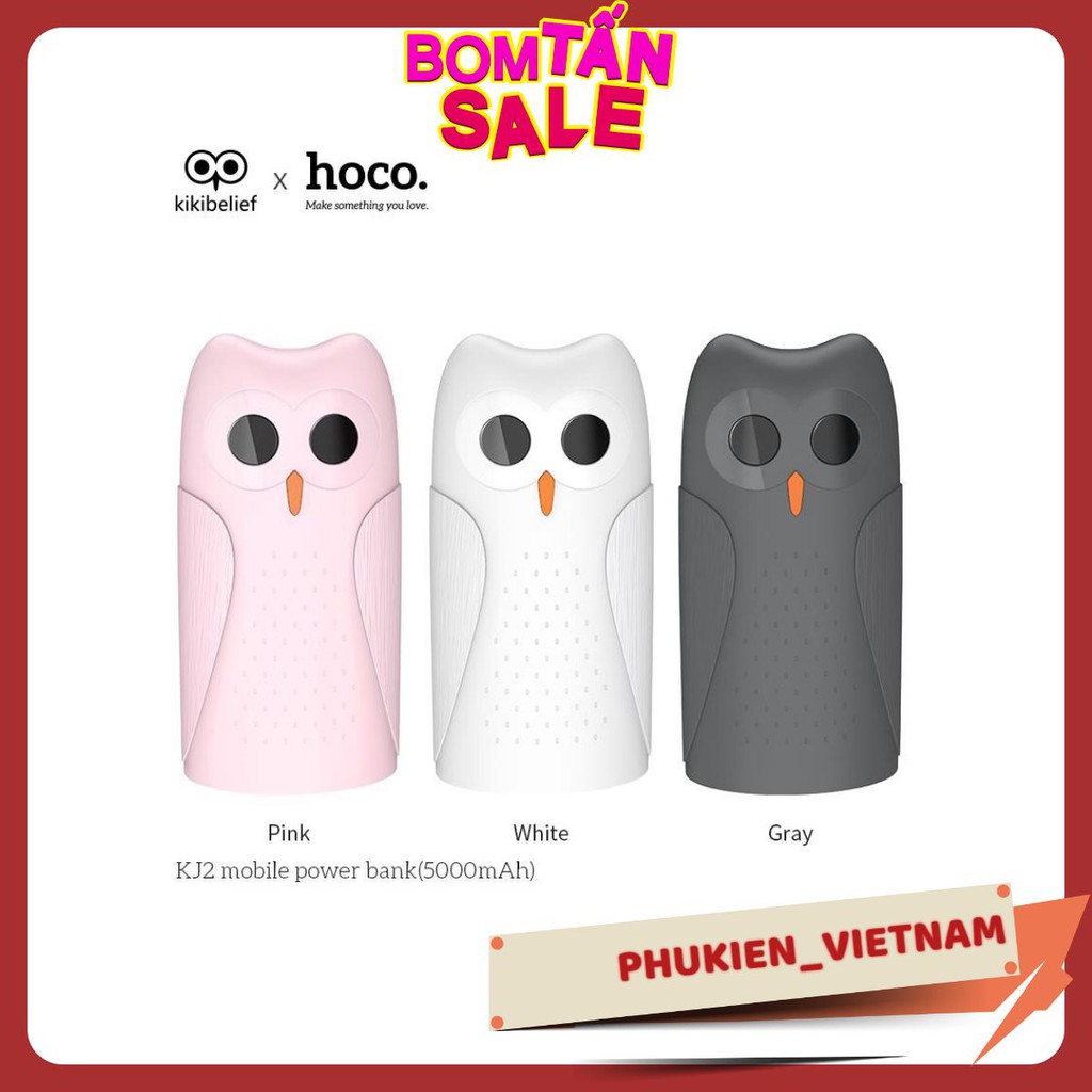 Sạc Dự Phòng Hoco KJ2 5000mAh