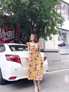 Váy maxi hoa