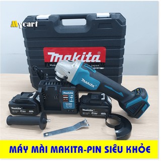 Máy cắt cầm tay MAKITA 118V, Máy mài góc, Máy cắt pin, 02 pin 10 cell, không chổi than