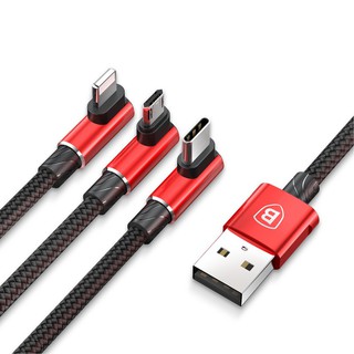 Cáp sạc (Type C | IPhone | Android ) - Baseus 3 trong 1 (Type C | IPhone | Android )