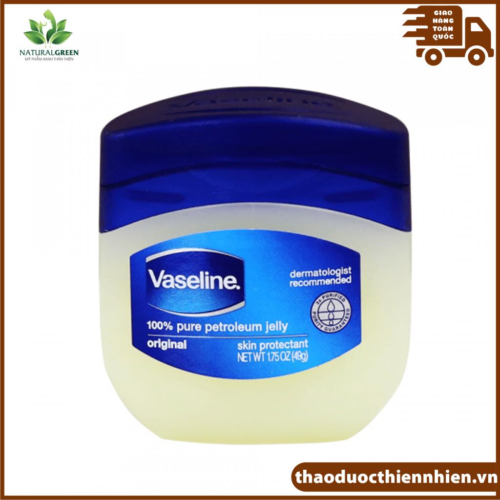 Sáp dưỡng da vaselin 49g USA, làm dịu da mùa hanh khô, cấp ẩm không gây khô nứt nẻ dùng cho môi, face và body