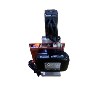 Máy gọt cell pin dùng động cơ ezi servo