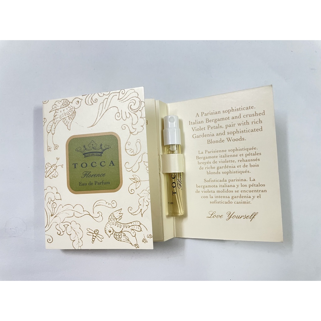 VIAL NƯỚC HOA HÃNG TOCCA HƯƠNG FLORENCE EDP