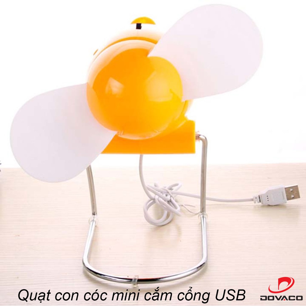 Quạt con cóc mini cắm cổng USB
