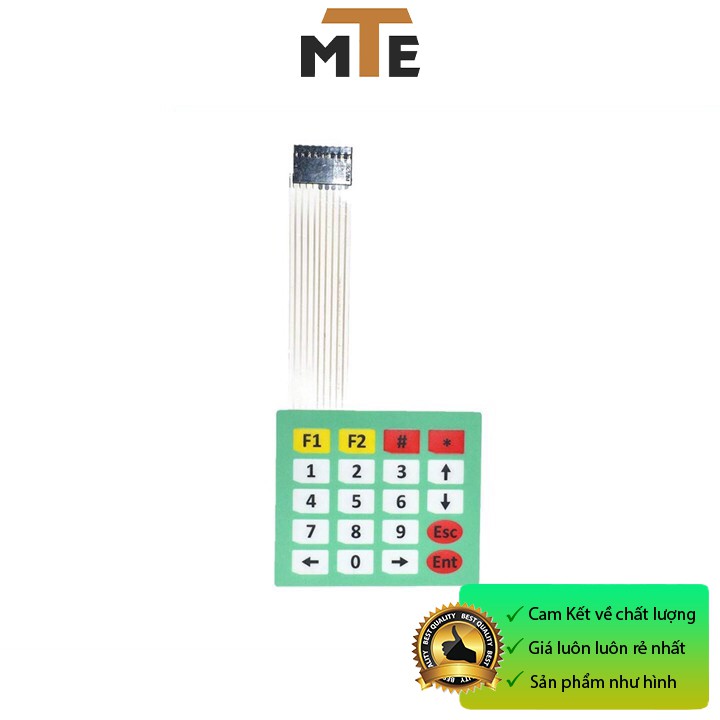 Bàn Phím Ma Trận Mềm 4x5 keypad loại dán