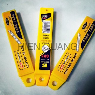 Hộp 10 lưỡi dao rọc giấy bản to