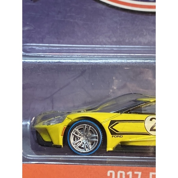 Xe mô hình GreenLight 2017 Ford GT hiếm, BÁNH CAO SU heritage Green Light