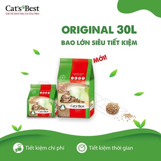 Cát mèo Cat's Best Original 13kg (Dung tích 30L)