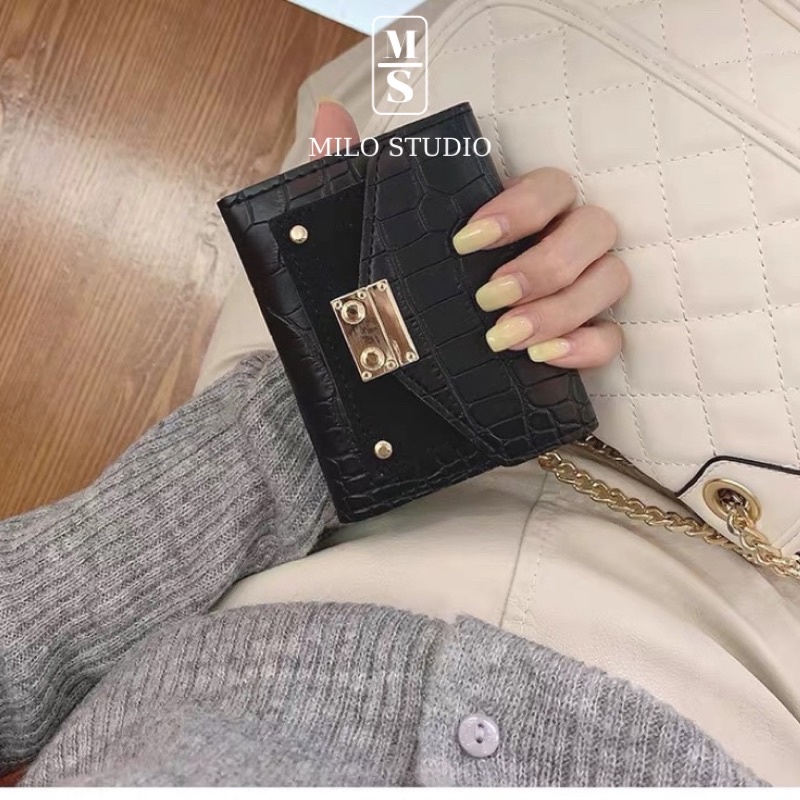 Ví Nữ ngắn cầm tay MINI phong cách hàn quốc giá rẻ