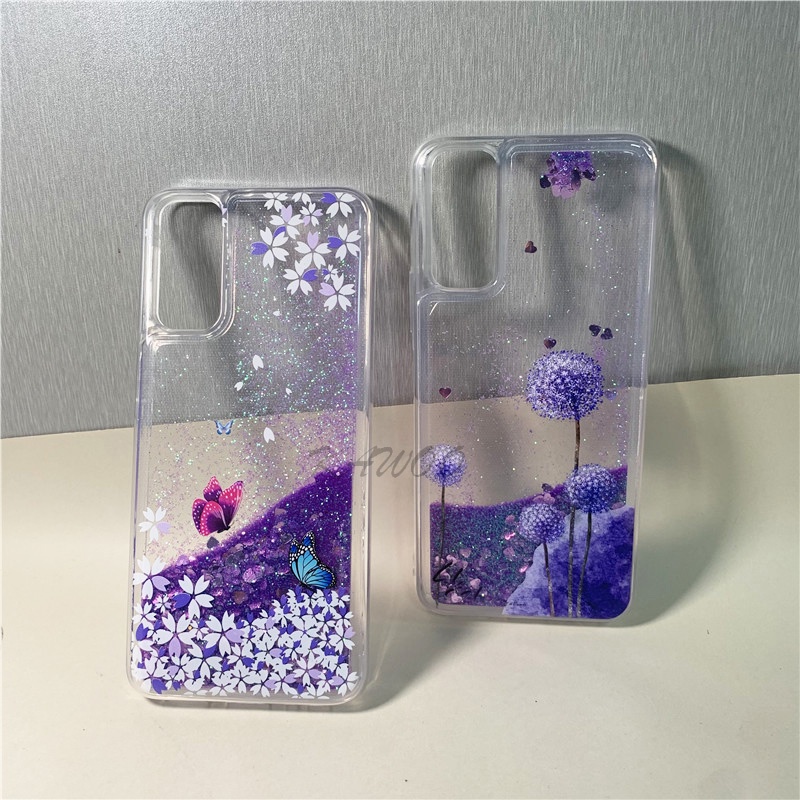 Ốp Lưng Kim Tuyến Nước Hình Hoa Bồ Công Anh Cho Vivo Y20 Y12S Y20i Y21 Y33S Y21T Y50 V20 SE Y15S V19 V21 Y51 2020