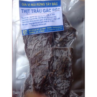 1kg thịt trâu gác bếp tây bắc tặng thêm 200g mắc khén