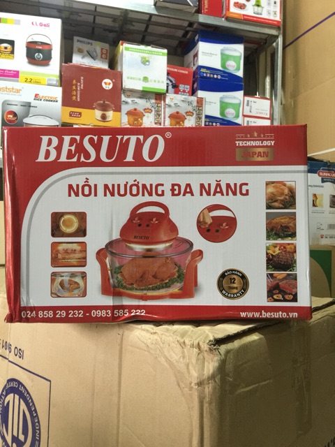 Nồi nướng thủy tinh Besuto