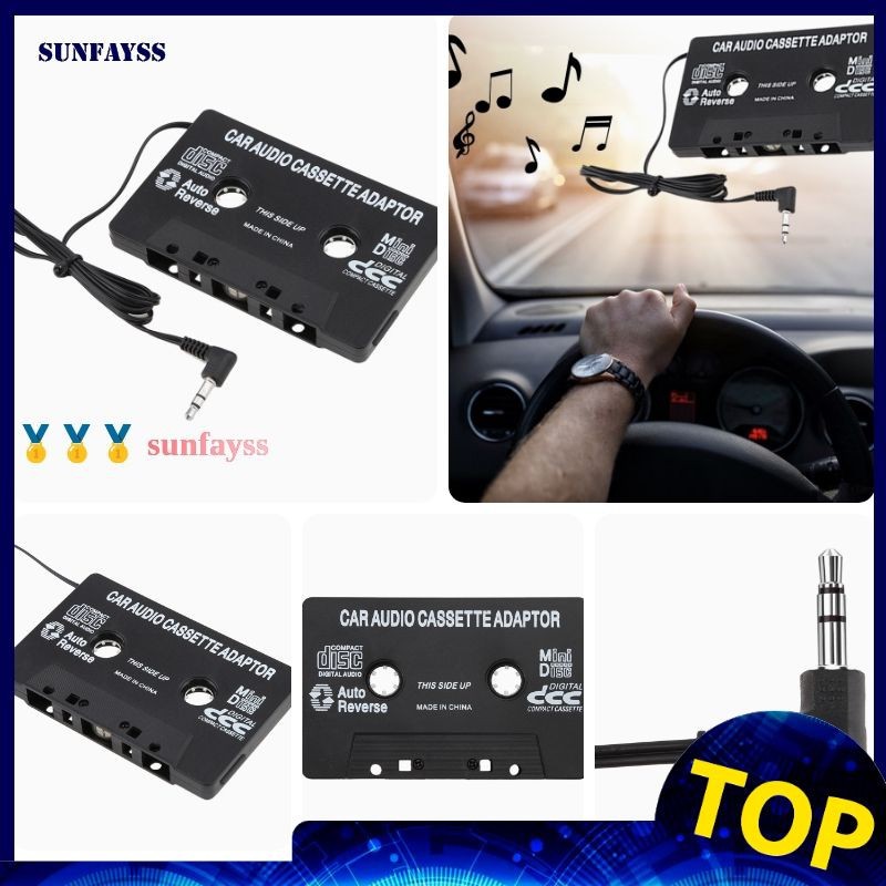 Đầu Chuyển Đổi Băng Cassette 3.5mm Sang Mp3 Cho Xe Hơi