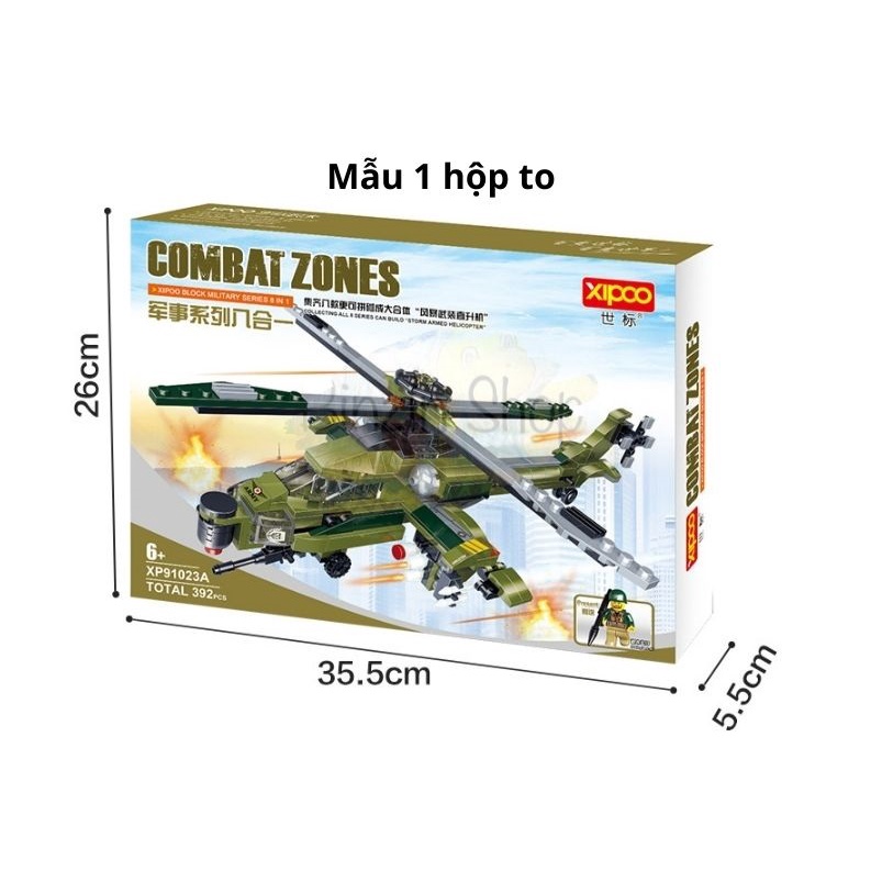 Lego máy may, lego trực thăng 392 chi tiết