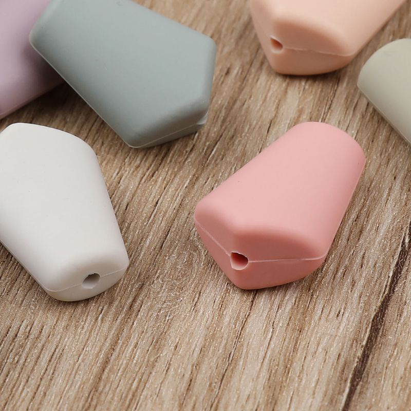 Bộ 20 Hạt Silicone Xỏ Vòng An Toàn Cho Bé Gặm Nướu DIY