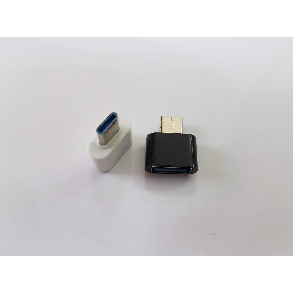 Cổng Chuyển Đổi Otg Type C Ra Usb 2.0 cái mini - Giúp điện thoại máy tính đọc Usb - dùng chuột phím - Chất lượng tốt