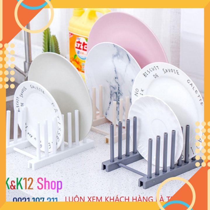 Kệ úp đĩa. Khay đựng đĩa bằng nhựa nhỏ gọn chắc chắn tiện lợi