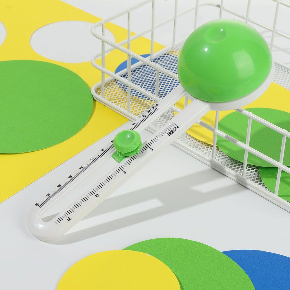 Dụng cụ cắt giấy hình tròn kèm thước la bàn xoay tiện dụng