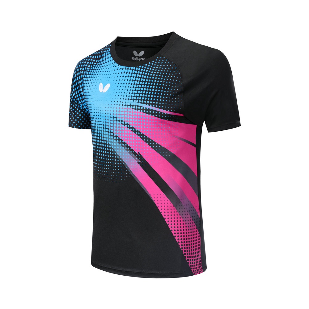 Áo Thun Thể Thao Cầu Lông Nhanh Khô Họa Tiết Bướm Mới 2021 2027