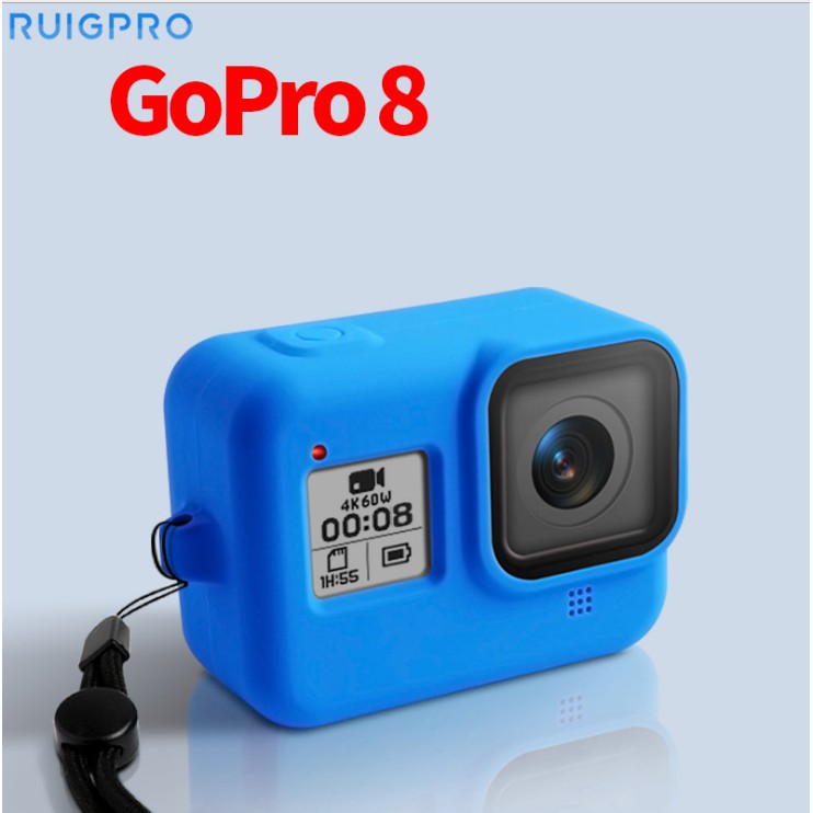 Vỏ bảo vệ gopro hero 8 black bằng silicon