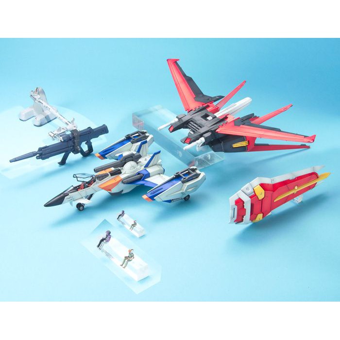 [ NHẬT BẢN ] Đồ Chơi Lắp Ráp Anime Mô Hình Gundam Bandai 1/60 Pg Sky Grasper + Aile Pack Serie Gundam Seed