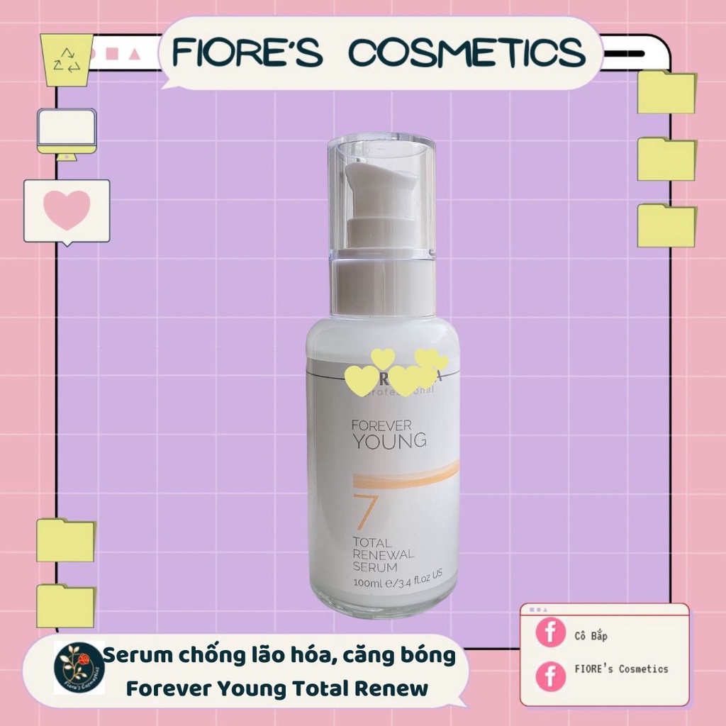 Serum trẻ hóa, căng bóng da Forever Young Total Renew Serum