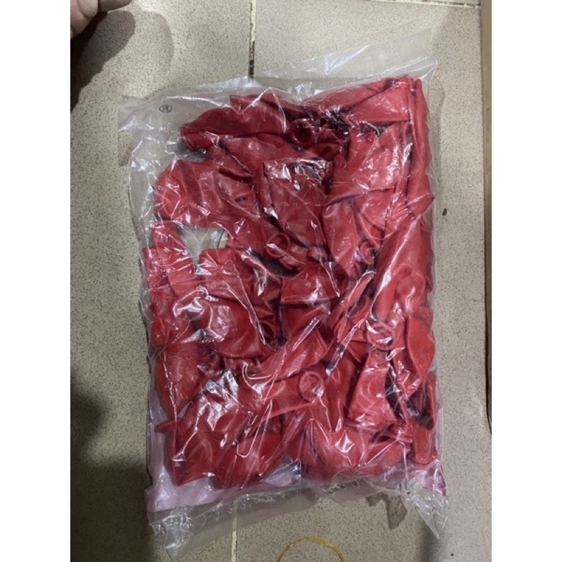 Sét gần 100  quả bóng bay thổi to loại dày xin