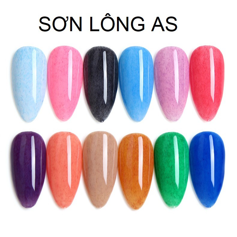 Sơn Gel AS| Mã PC | Màu Sơn Lông