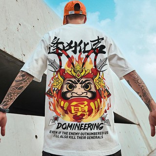 [M-8XL] Áo phông dáng rộng oversized Áo phông hàng hiệu thời thượng của thương hiệu Fat man plus size nam