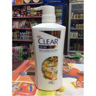 Dầu gội clear thảo dược 650g tặng kèm khăn tắm