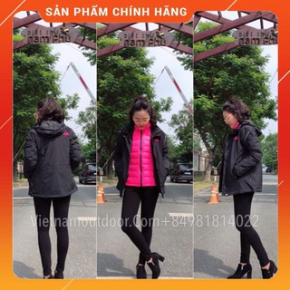 Áo khoác nữ The North Face 3 lớp lông vũ - bên trong lót lông vữ nhẹ mà cực ấm