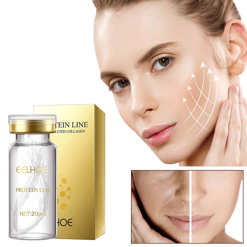 Bộ Dụng Cụ Nâng Chỉ Protein EELHOE Hòa Tan Và Tinh Chất Vàng Nano Kết Hợp Collagen Có Thể Hấp Thụ Collagen