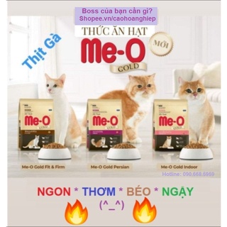 Thức ăn hạt cho mèo me-o gold 400g 1.2kg