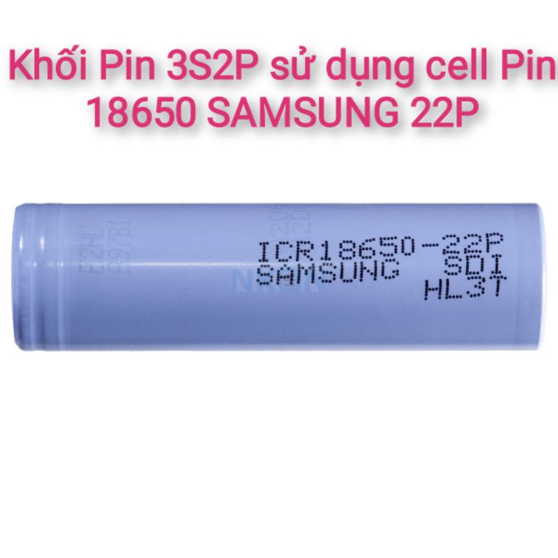 Khối Pin 3S 12,6V (Không kèm mạch3S)