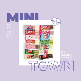 Kitkat mix vị Nhật Bản 5 - 10 thanh mini mix vị