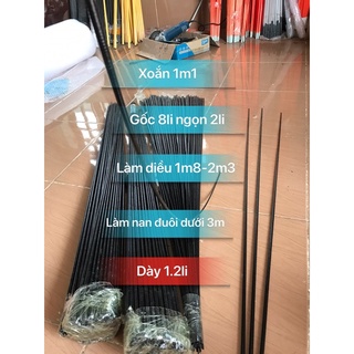 Cacbon làm diều nhiều kích cỡ lựa chọn