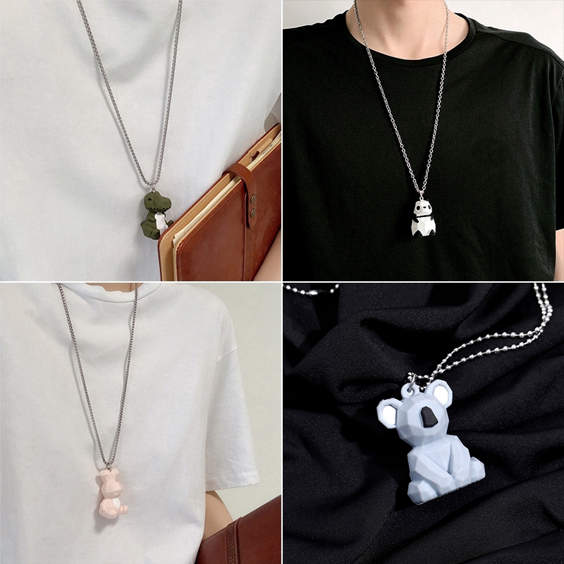 [Mã FASHIONCB231 hoàn tối đa 30K xu đơn 99K] Dây Chuyền Mặt Động Vật 3d Dễ Thương | BigBuy360 - bigbuy360.vn