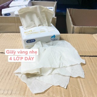 Khăn giấy YU XIAN 4 LỚP Siêu Dai, Siêu Dày (GIẤY ĂN SOFT- MÀU TRẮNG)