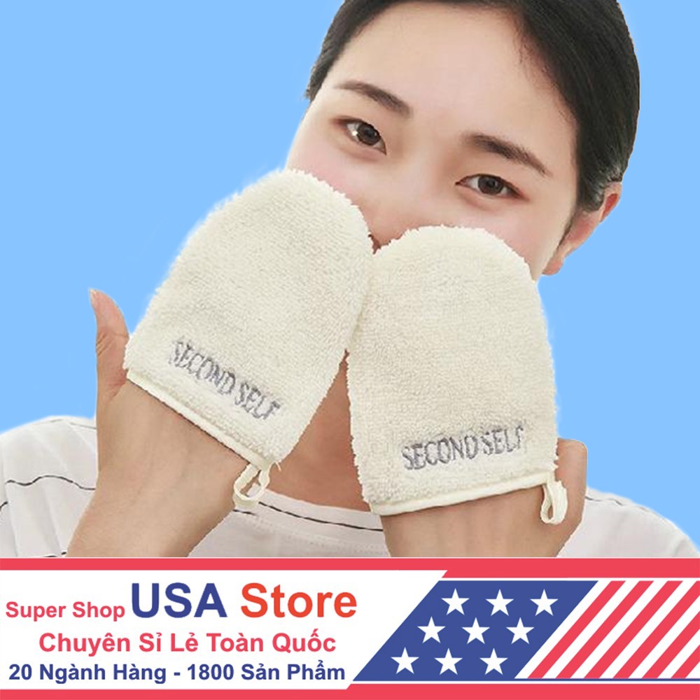 Găng Tay Sợi Cotton Tẩy Trang Cá Nhân Bạn Gái Second Self