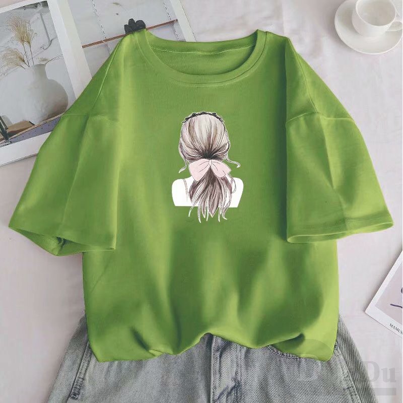 Áo Thun Tay Ngắn PLUS SIZE Cho Nữ  Áo Thun NgắN Tay Plus Size Cho Nữ