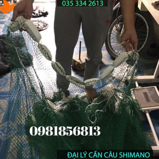 Lưới Vét Kéo bắt Cá Bằng Dù Cao 2m5 Dài 11m Túi 3m (Hàng Đặt) y hình lưới rất nhậy bén - rẻ vô địch