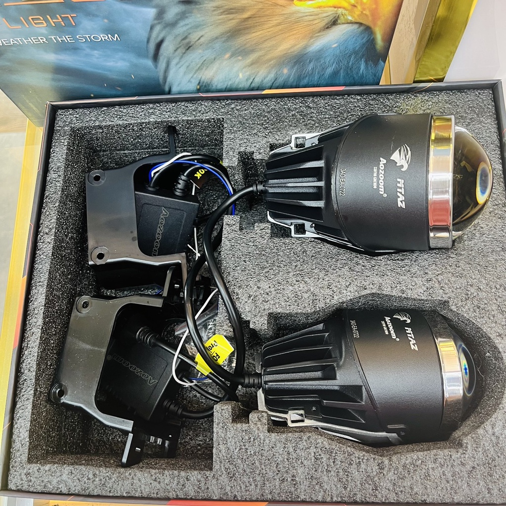 Đèn Bi Gầm Ô Tô Led  Eagle F- Light Aozoom 5000k Hàng Chính Hãng Bảo Hành 3 Năm