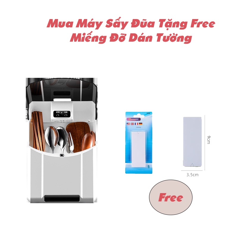 Máy Sấy Khô Đũa, Thìa, Bình Sữa, Đồ Gia Dụng Bằng Tia UV Chống Bụi, Ẩm Mốc - Smarthome GG