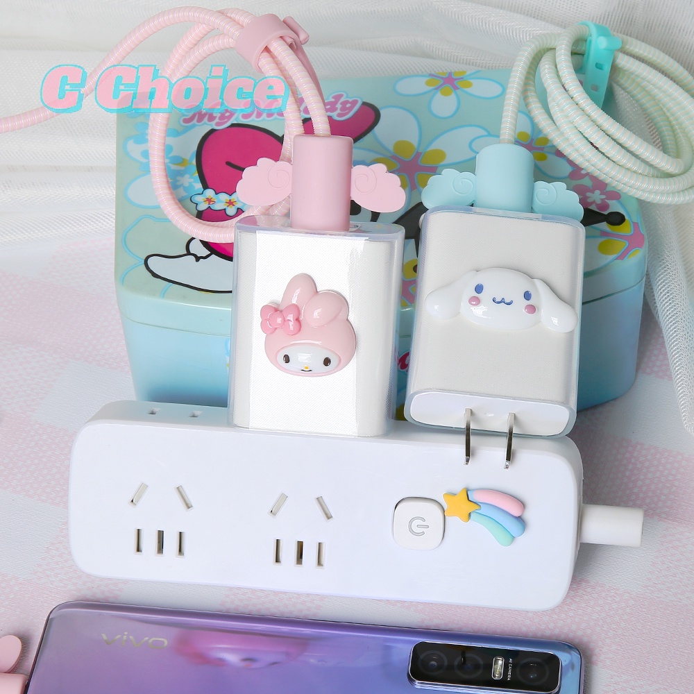 Ready Stock COD VIVO 33W Charger Protector Grey Chargering Cover cable protecto winder for vivo y21 y33 v23e y15s X50pro/X50/X30pro/X30/X60/X60pro/iqoooneo855/iqooz1x/S7/S9/S9E