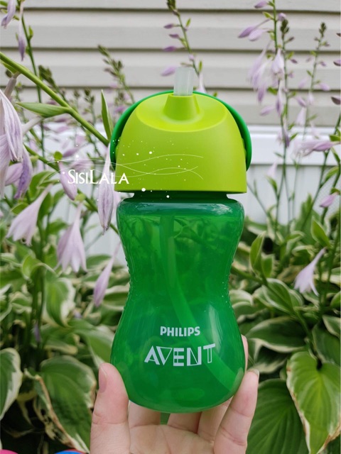 Bình tập uống nước có ống hút Philips Avent 200ml, 300ml