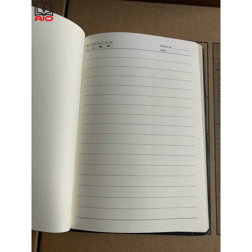 Sổ bìa da notebook 9225 ( Khổ 215 x 145 mm) - 80 trang