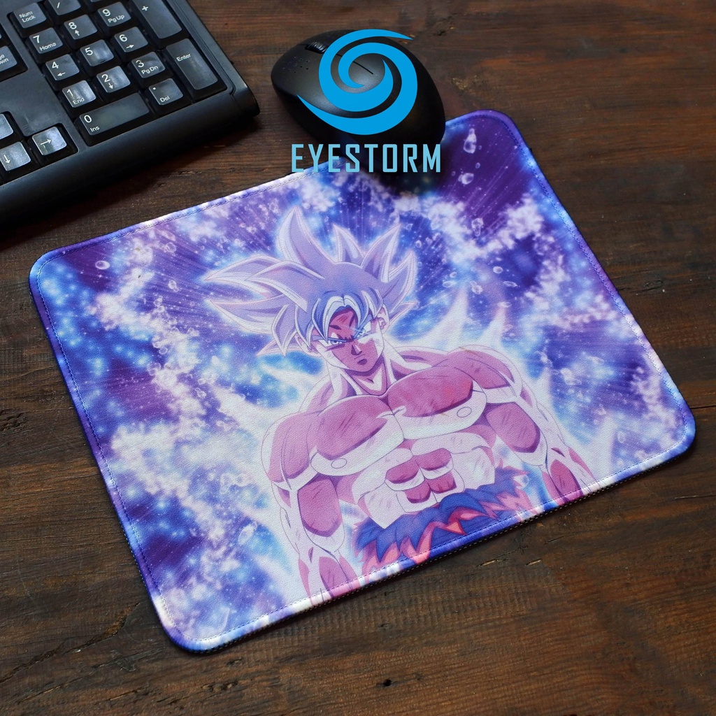 Lót chuột, bàn di chuột, mouse pad Bảy viên ngọc rồng - Dragonball cỡ 26x21cm