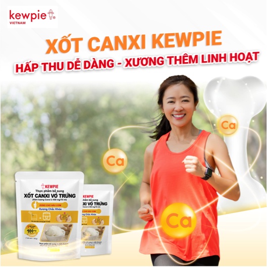 Combo Sức khỏe 1 chai Nước Xốt Mè Rang Kewpie 500ml x 1 Gói Xốt Canxi Vỏ Trứng Kewpie (10ml x 10)