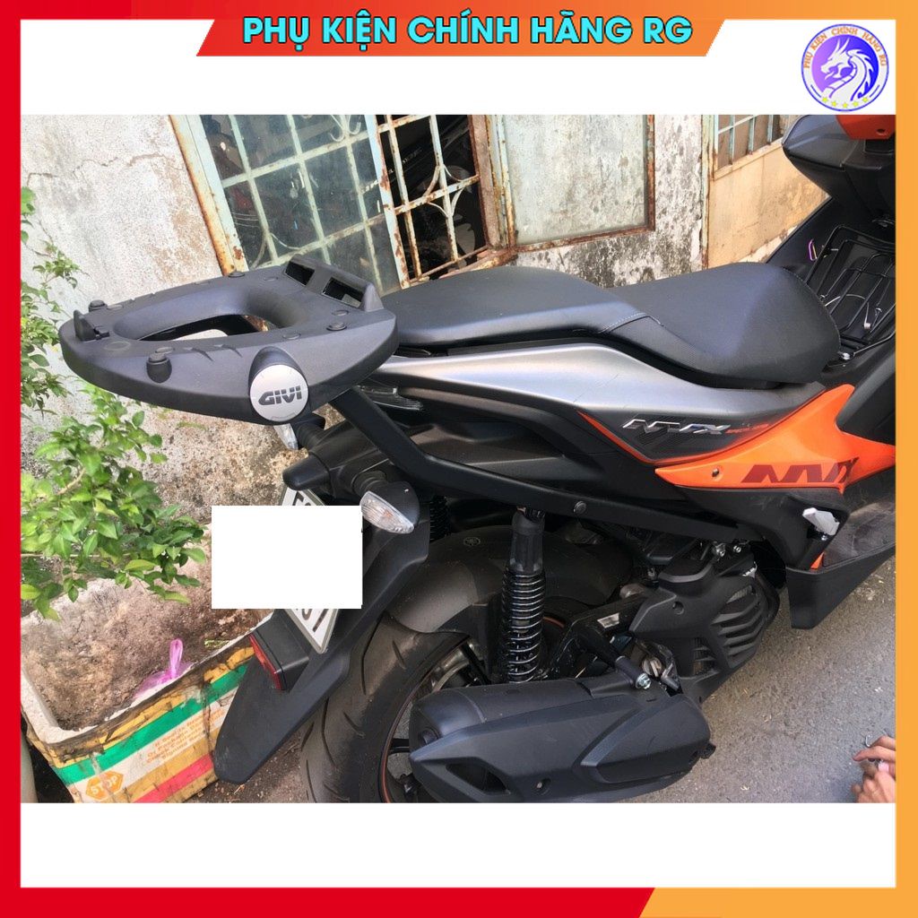 Cảng Givi Chịu Lực SRV Đặc Biệt Bao Gồm Đế Cho Xe NVX125 / NVX155 Hàng Chính Hãng Bảo Hành 2 Năm