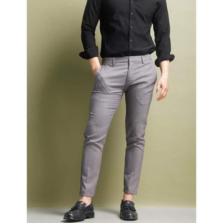 Quần âu nam đẹp quần tây nam cao cấp màu đen Hàn Quốc dáng ôm (Cam kết giống hình) | BigBuy360 - bigbuy360.vn